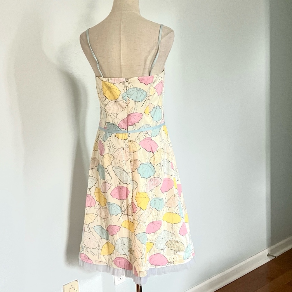 Anthro’s Kathlin Argiro Atelier, Pin-Up Umbrella Dress,Crinoline Hem,Size 10/12 - Picture 4 of 12
